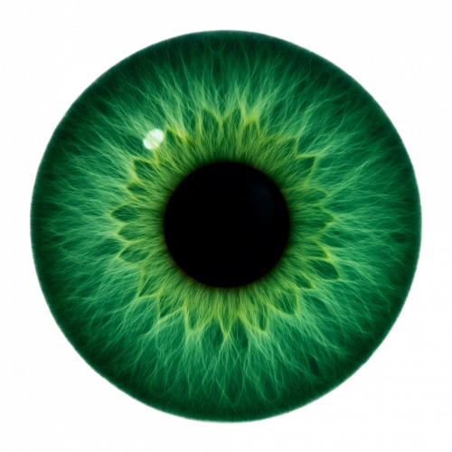 cambiar color de los ojos a color verde esmeralda